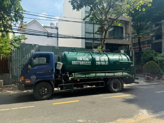 Hút bể phốt tại TP Tam Điệp