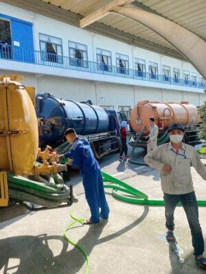 Hút bể phốt tại xã Bình Lục tỉnh Ninh Bình