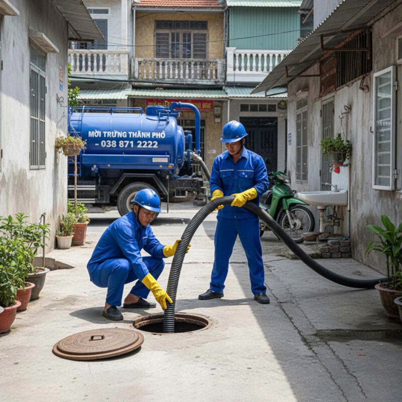 Hút Bể Phốt Tại Huyện Nho Quan