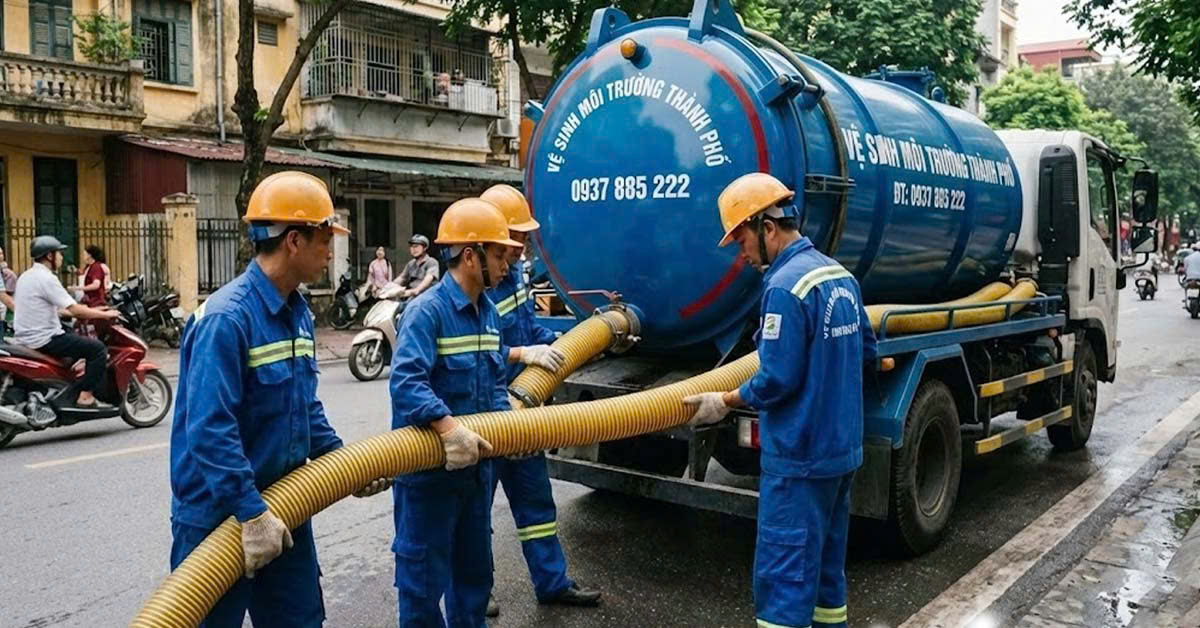 Hút Bể Phốt Tại Huyện Nho Quan