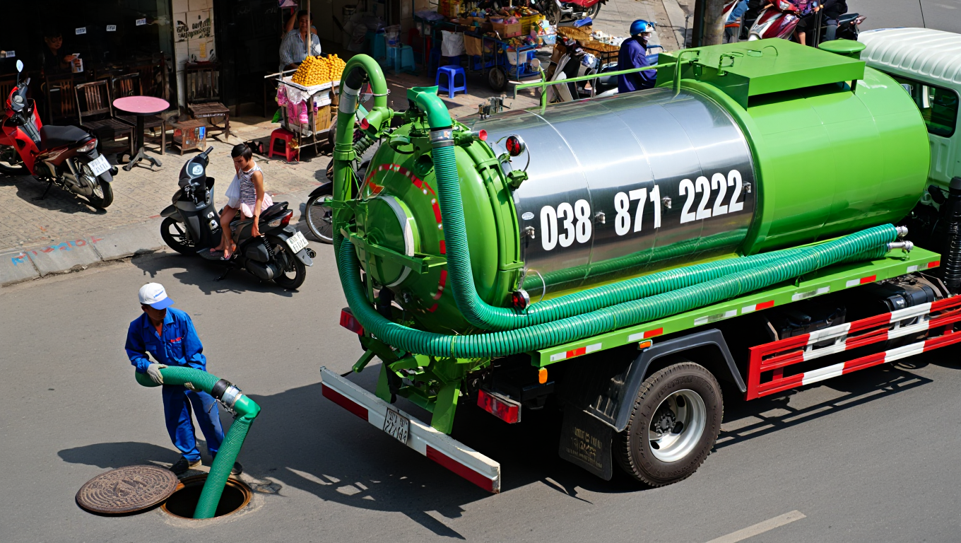 Hút Bể Phốt Giá Rẻ Tại Ninh Bình❤️【038 871 2222】Trọn Gói Giá Rẻ