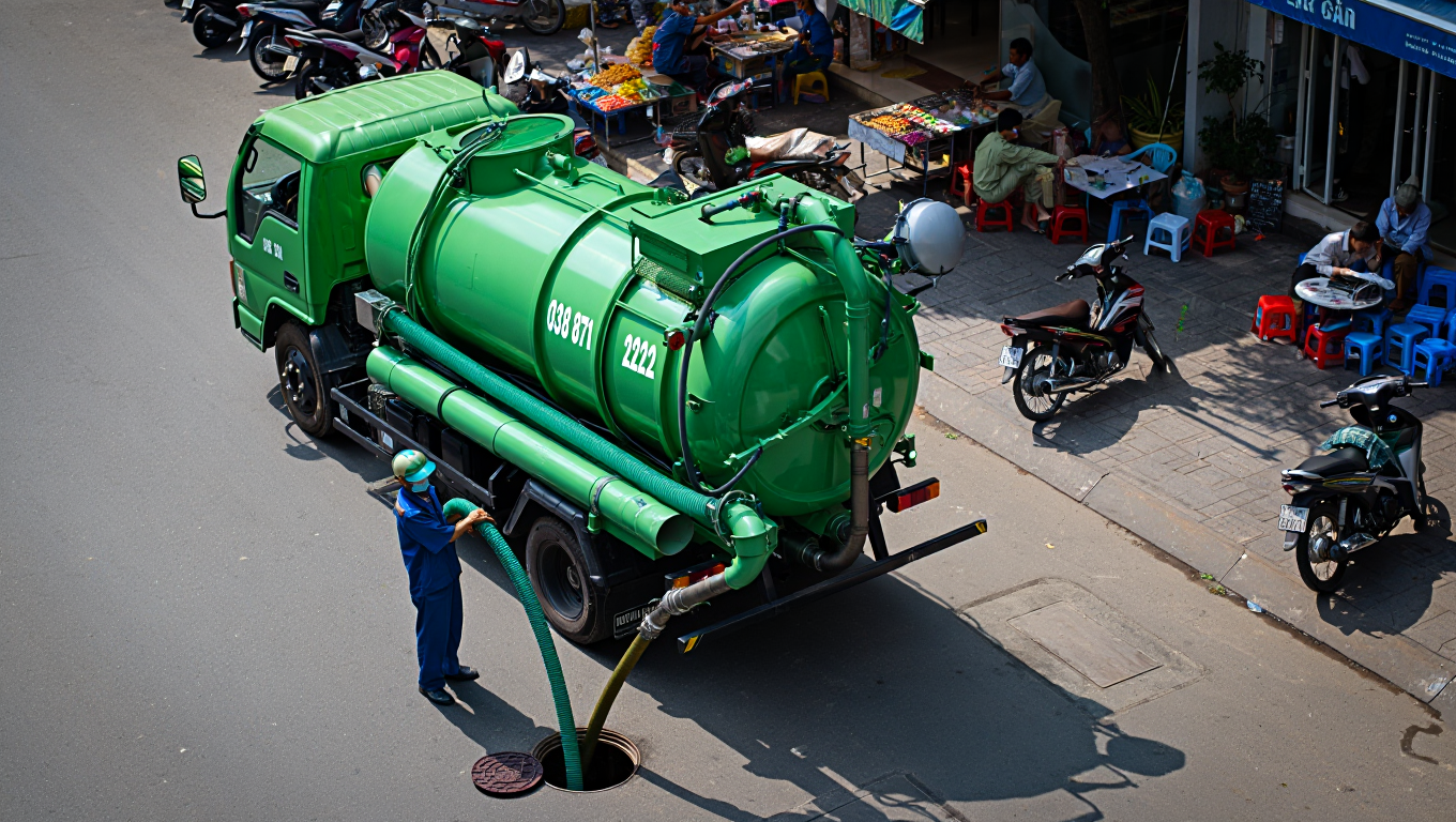 Hút Bể Phốt Giá Rẻ Tại Ninh Bình