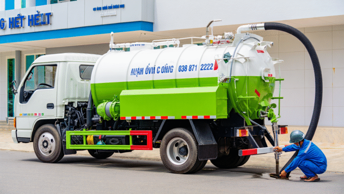 Hút bể phốt tại Xã Hải An – Hải Quang – Hải Xuân