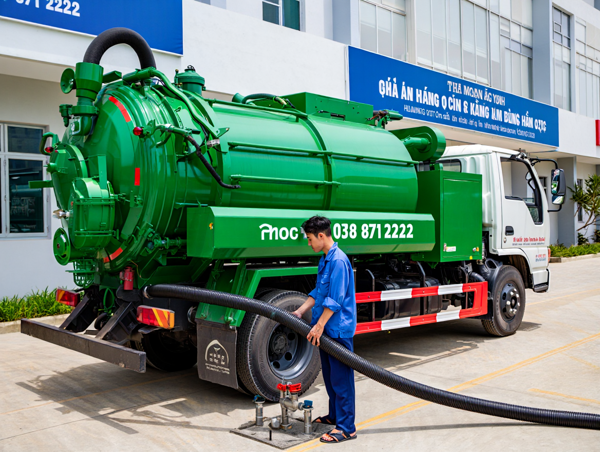 Hút bể phốt tại Xã Hải Thịnh – Giao Minh – Giao Hòa❤️ Giá Rẻ Nhất 2025 – Sạch Không Mùi