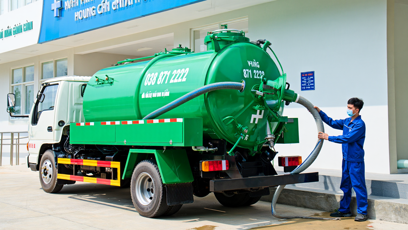 Hút Bể Phốt tại Xã Hải Thịnh – Giao Minh – Giao Hòa