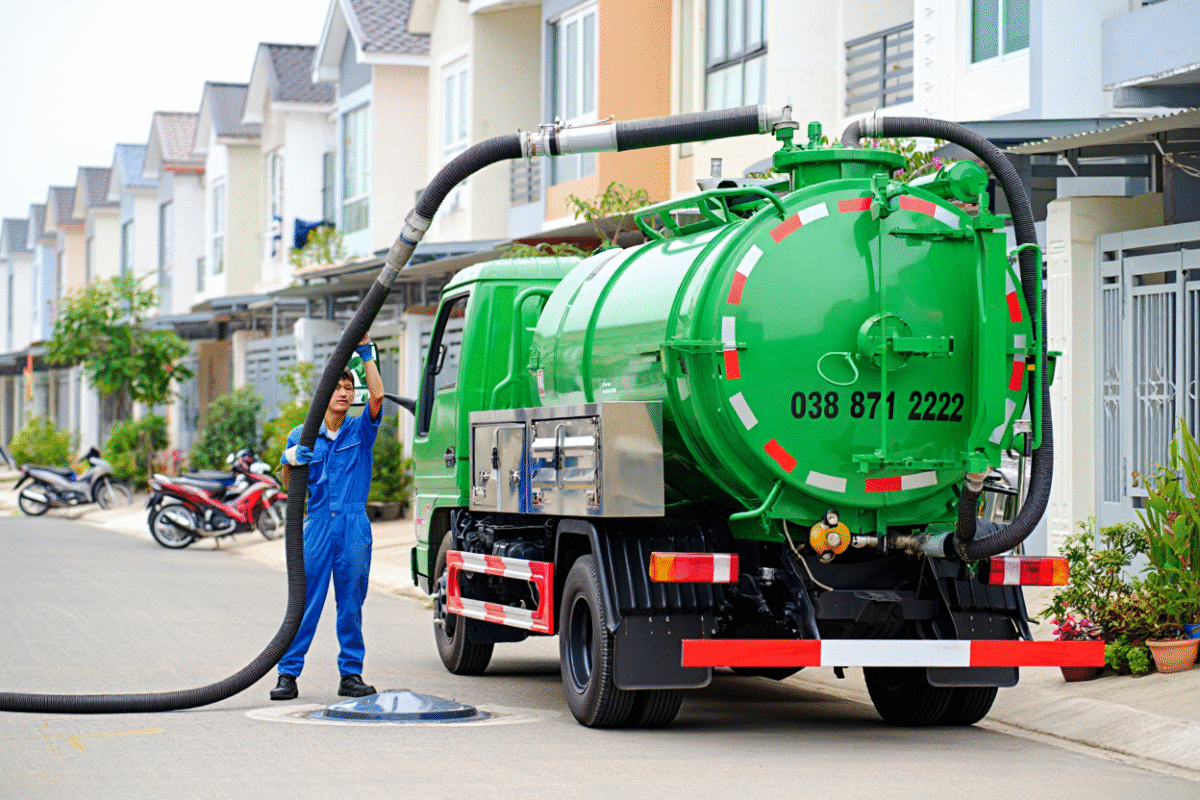 Hút Bể Phốt Tại Xã Quỹ Nhất – Nghĩa Lâm – Rạng Đông