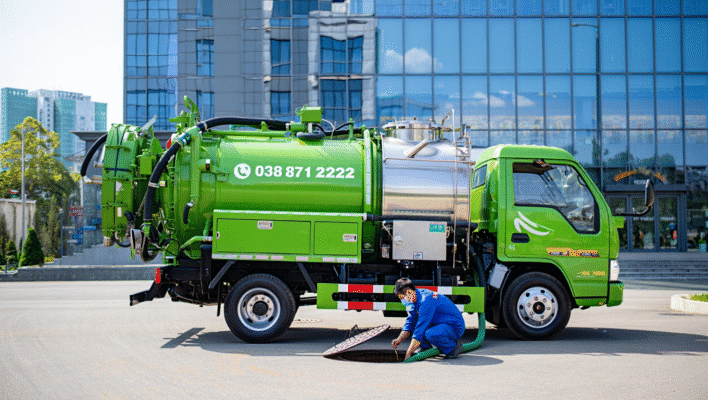 Hút Bể Phốt Tại Xã Quỹ Nhất – Nghĩa Lâm – Rạng Đông