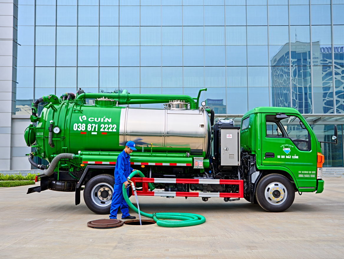 Hút Bể Phốt Tại Xã Nghĩa Hưng – Xã Nghĩa Sơn – Xã Hồng Phong ❎ Sạch 100% – Không Đục Phá – Có Mặt 30 Phút