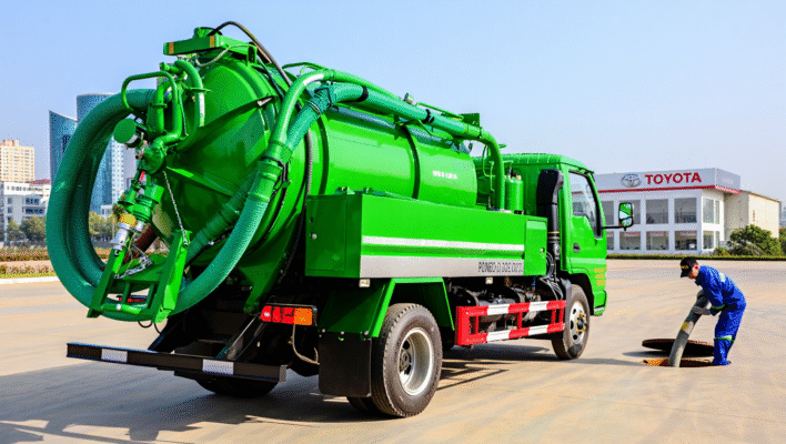 Hút bể phốt tại Xã Giao Bình – Giao Ninh – Đồng Thịnh